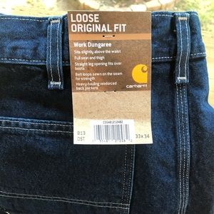 33x34 Carhartt loose original fit carpenter jeans
